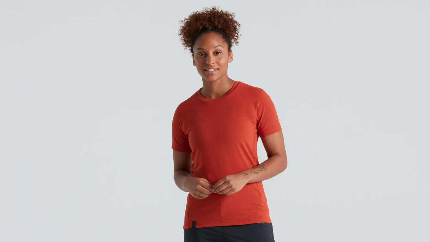 Women's Trail Short Sleeve Jersey RedWood