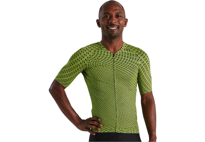 Sl Bicycledelics Jersey Short Sleeve Men Green