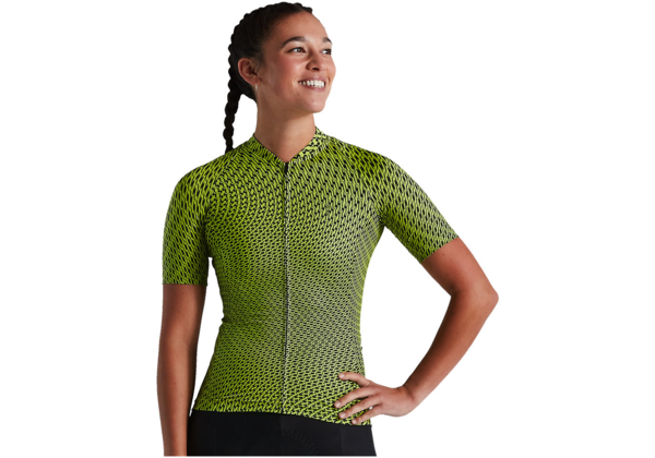 Women's SL Bicycledelics Short Sleeve Jersey Green