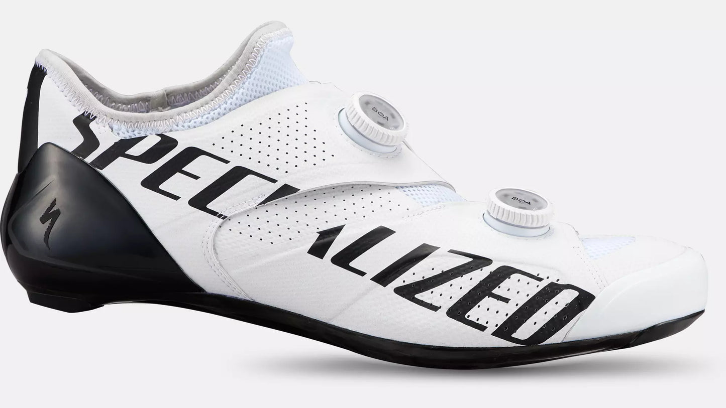 S-Works Ares Road Shoes - Team White