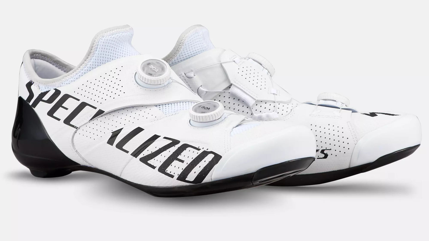 S-Works Ares Road Shoes - Team White