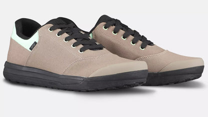 2FO Roost Canvas Mountain Bike Shoes Taupe