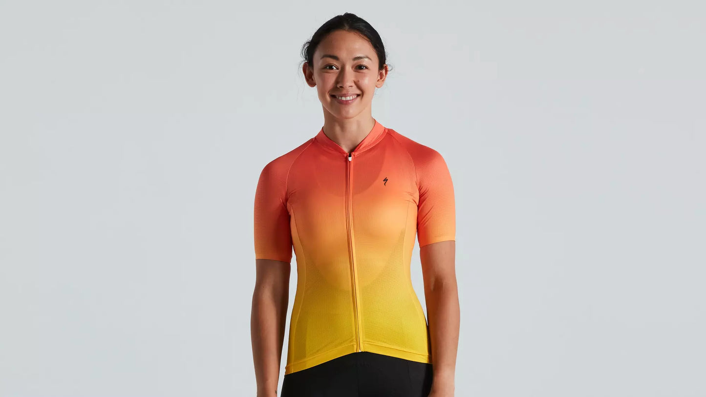 Women's SL Air Fade Short Sleeve Jersey - Blaze