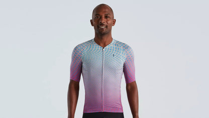 Men's SL Bicycledelics Jersey - Ice Papaya