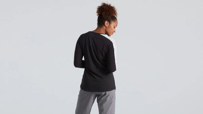 Trail-Series Jersey LS WMN - Black