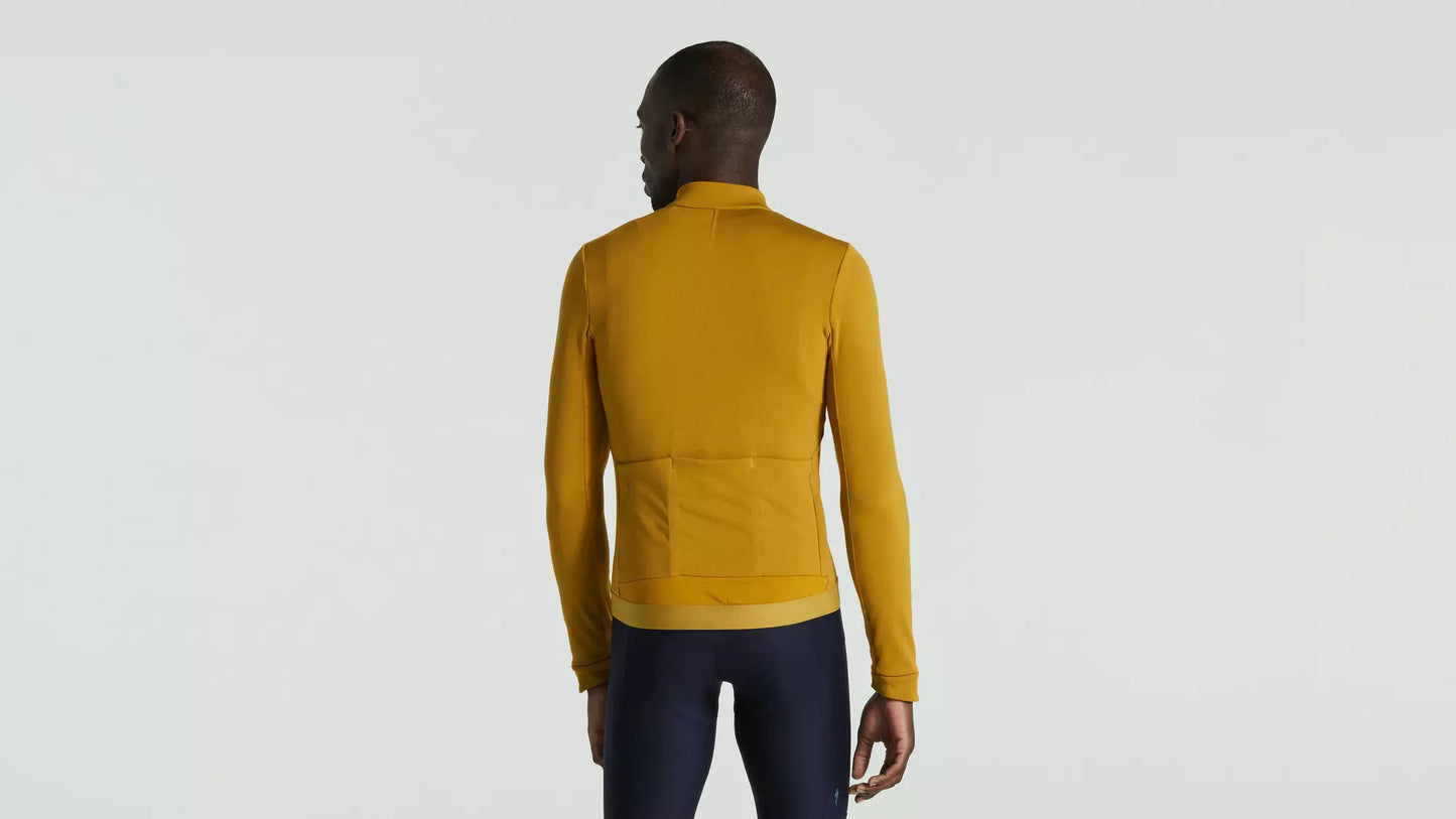 Men's Prime Power Grid Long Sleeve Jersey - Harvest Gold