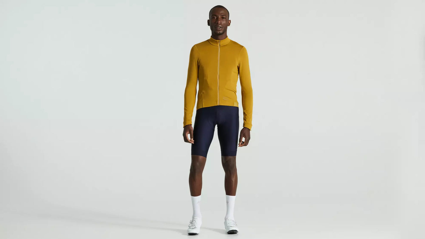 Men's Prime Power Grid Long Sleeve Jersey - Harvest Gold