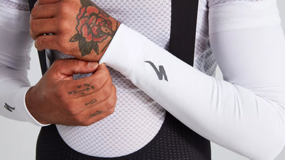 Seamless UV Arm Covers - White